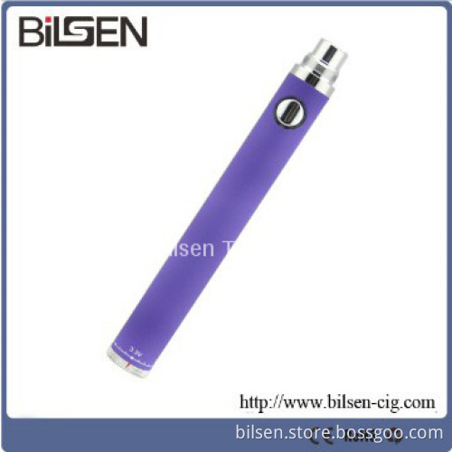 2014 Newest colorful evod twist battery 1300mah  fat e-cig battery